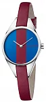 Lady Rebel Blue-Red Leather