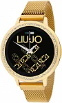Digital Smartwatch Eye Gleam Gold Mesh