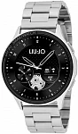 Digital Smartwatch Voice Man Bracelet Silver