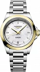 Longines Conquest Lady Automatic Diamonds 18k Gold Caps L3.430.5.80.6