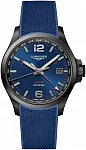 Longines Conquest VHP GMT Flash Setting Black PVD L3.728.2.96.9