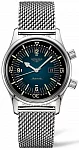 Longines Legend Diver Watch Small Green-Blue Dial L3.374.4.96.6