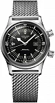 Legend Diver Watch 36 Mesh Black Dial