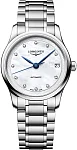 Master Collection Automatic White Pearl 34mm Diamonds