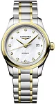 Longines Master Collection Lady 30mm 18k Gold Bezel and Caps Diamonds L2.449.5.87.7