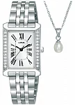 Lorus Lady Classic Rectangular Set RG245YX9
