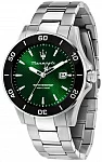 Competizione Green Dial Steel Bracelet