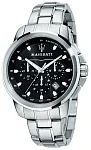 Successo Black Dial Steel Bracelet