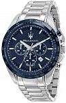 Traguardo Steel Bracelet Blue Dial Chrono