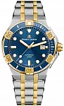 Aikon Gent Venturer Automatic Steel Ceramic Gold Plated