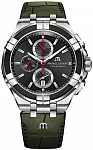 Aikon Gent Chronograph Quartz Steel Black PVD