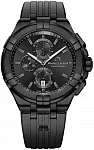 Aikon Gent Chronograph Quartz Steel Black PVD