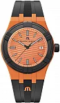 Aikon #TIDE Unisex Date 40mm Orange & Black