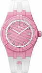Aikon #TIDE Unisex Date 40mm Pink & White Diamonds