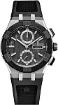 Maurice Lacroix Aikonic Gent 43mm Automatic Chrono Day-Date Black Ceramic Bezel Carbon Dial AC6038-S1C34-330-3