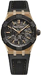 Maurice Lacroix Aikonic Gent Date 43mm Automatic Bronze Case Black Ceramic Bezel Titanium Case Back AC6008-BRL20-730-2