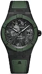 Maurice Lacroix Aikonic Gent Date 43mm Automatic Titanium Black Ceramic Bezel Carbon Coated AC6008-TTL50-630-2