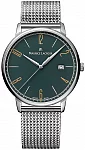 Eliros Gent Date 40mm Quartz Steel Mesh