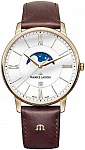 Maurice Lacroix Eliros Gent Date Moonphase 40mm Quartz Steel Yellow Gold PVD EL1108-PVP01-112-1