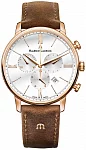 Maurice Lacroix Eliros Gent Chronograph Quartz Steel Rose Gold PVD EL1098-PVP01-113-1
