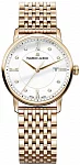 Maurice Lacroix Eliros Lady Date 30mm Quartz Steel Rose Gold PVD Diamonds EL1094-PVP06-150-1