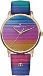 Maurice Lacroix Eliros Lady Rainbow 40mm Quartz Steel Rose Gold PVD Limited Edition EL1118-PVP01-090-1