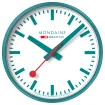 Mondaine Zegar Ścienny Okrągły Niebieski A990.CLOCK.10SBD