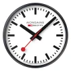 Mondaine Zegar Ścienny Okrągły Czarny A990.CLOCK.12SBB