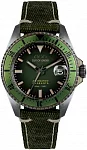 Automatico Quaranta Green Canvas Strap