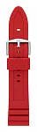 Pasek Fossil Smartwatch Gumowy Czerwony 22mm