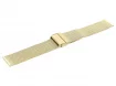 Paski i części Bransoleta Mesh 18mm Żółte Złoto BRANS-MESH-YG-18-2