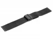 Bransoleta Mesh 22mm Czarna