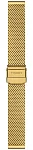 Paski i części Bransoleta Mesh Stalowa Tissot Żółte Złoto 16mm Everytime T605047972