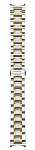 Paski i części Bransoleta Stalowa Longines 18mm Bicolor Różowe Złoto Master Collection L600168770