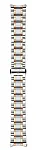 Paski i części Bransoleta Stalowa Longines 18mm Bicolor Różowe Złoto Master Collection L600168790