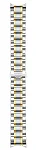 Paski i części Bransoleta Stalowa Longines 18mm Bicolor Żółte Złoto Master Collection L600168769