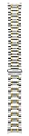 Paski i części Bransoleta Stalowa Longines 21mm Bicolor Żółte Złoto Master Collection L600149545