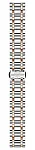 Paski i części Bransoleta Stalowa Longines Bicolor Różowe Złoto 15mm DolceVita L600149723