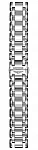 Bransoleta Stalowa Longines 20mm Primaluna