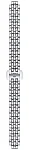 Paski i części Bransoleta Stalowa Tissot 10mm Lovely T605048098
