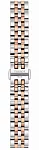 Paski i części Bransoleta Stalowa Tissot 14mm Bicolor Różowe Złoto Le Locle T605051520