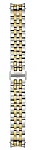 Paski i części Bransoleta Stalowa Tissot 14mm Bicolor Żółte Złoto Le Locle Lady T605051517
