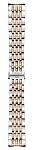 Paski i części Bransoleta Stalowa Tissot 19mm Bicolor Różowe Złoto Le Locle T605051530
