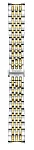 Paski i części Bransoleta Stalowa Tissot 19mm Bicolor Żółte Złoto Le Locle T605051527
