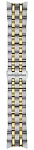 Paski i części Bransoleta Stalowa Tissot 22mm Bicolor Żółte Złoto Classic Dream T605045520