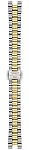 Paski i części Bransoleta Stalowa Tissot 4,95mm Bicolor Żółte Złoto Desir T605050200