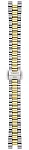 Paski i części Bransoleta Stalowa Tissot 4,95mm Bicolor Żółte Złoto Desir T605050200