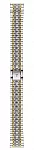 Paski i części Bransoleta Stalowa Tissot Bicolor Żółte Złoto 18mm Everytime T605039914