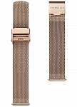 Bransoleta Sternglas Milanaise Mesh 16mm Różowe Złoto