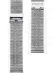 Bransoleta Sternglas SuperSlim 20mm Srebrna